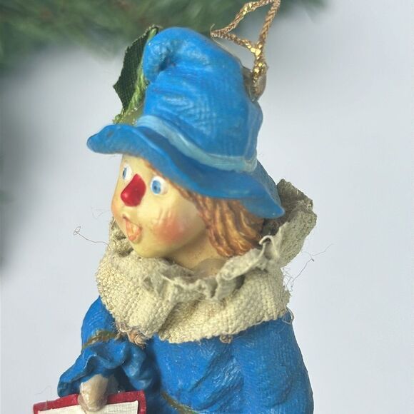 Vintage 1989 Kurt Adler Wizard of Oz Scarecrow Christmas Ornament - Picture 4 of 10